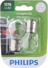 Load image into Gallery viewer, 1176LLB2 Philips LongerLife Miniature 1176LL - LongerLife - Twin Blister Pack Philips Bulbs