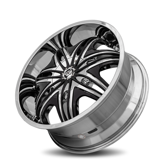 MOR-229BLNK3573 - Diablo Morpheus 22X9.5 Blank 35mm Chrome - Diablo Wheels Canada