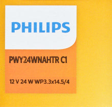 Load image into Gallery viewer, PWY24WNAHTRC1 Philips HiPerVision PWY24WNAHTR - Standard - Single Commercial Pack Philips Bulbs