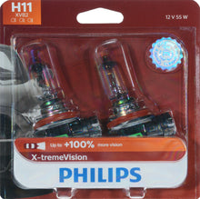 Load image into Gallery viewer, H11XVB2 Philips X-tremeVision Headlight H11 - X-tremeVision - Twin Blister Pack Philips Bulbs