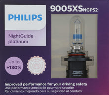 Load image into Gallery viewer, 9005XSNGPS2 Philips NightGuide platinum Headlight 9005XS - NightGuide Platinum - Twin Special Pack Philips Bulbs