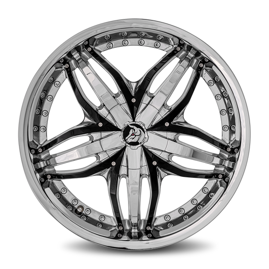 ANG-2085D243573 - Diablo Angel 20X8.5 5X114.3 / 5X112 35mm Chrome - Diablo Wheels Canada