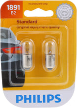 Load image into Gallery viewer, 1891B2 Philips Standard Minature 1891 - Standard - Twin Blister Pack Philips Bulbs