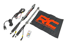 Load image into Gallery viewer, 93002 LED Light Whip Kit - 2 ft - Multi-Color - 2-pc Rough Country Canada