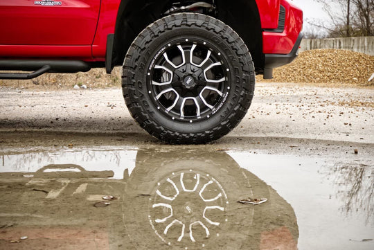 93201011 Rough Country 93 Series Wheel - One-Piece - Matte Black - 20x10 - 8x170 - -18mm Rough Country Canada