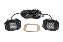 Load image into Gallery viewer, 70803BL Black Series LED Light Pair - 2 Inch - Spot - Flush Mount Rough Country Canada