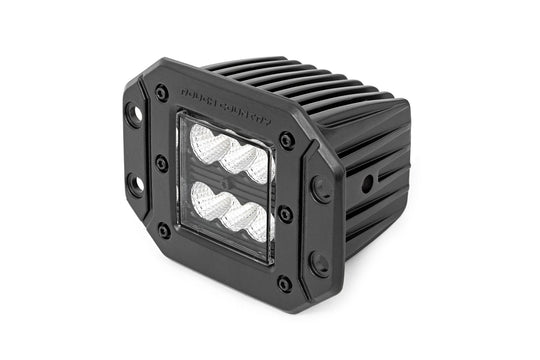 70113BL Black Series LED - 2" Pair - Flood - Flush Mount Rough Country Canada