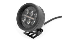 Load image into Gallery viewer, 70900 Black Series Round LED Light Pair - 3.5 Inch - Amber DRL Rough Country Canada