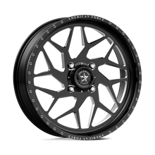 Charger l'image dans la galerie, AFTYK05LE111-5-21 - American Force Powersports AFW Coyote 24X7 4X156 0mm Gloss Black Mill-Mach - American Force Powersports Wheels Canada
