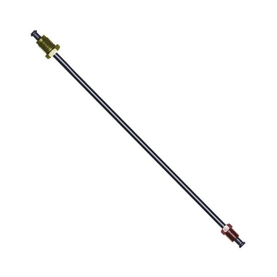 3040316 3/16" Steel Adapter Preflared 8" Length Line Tectonic Automotive Accessories