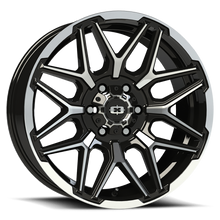 Load image into Gallery viewer, 305-2950GBMFL12 - Vision 305 Rekluse 20X9 5X150 12mm Gloss Black Machined Face and Lip - Vision Wheels Canada