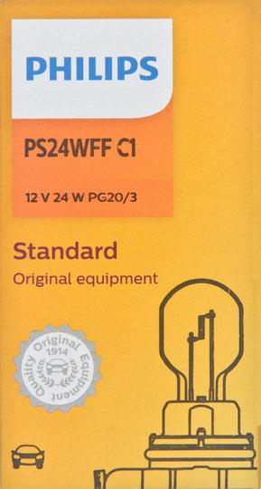 PS24WFFC1 Philips HiPerVision Bulb PS24WFF - Standard - Single Commercial Pack Philips Bulbs