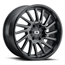 Charger l'image dans la galerie, 306-2981GBMS12 - Vision 306 Rapier 20X9 8X165.1 12mm Gloss Black Milled Spoke - Vision Wheels Canada