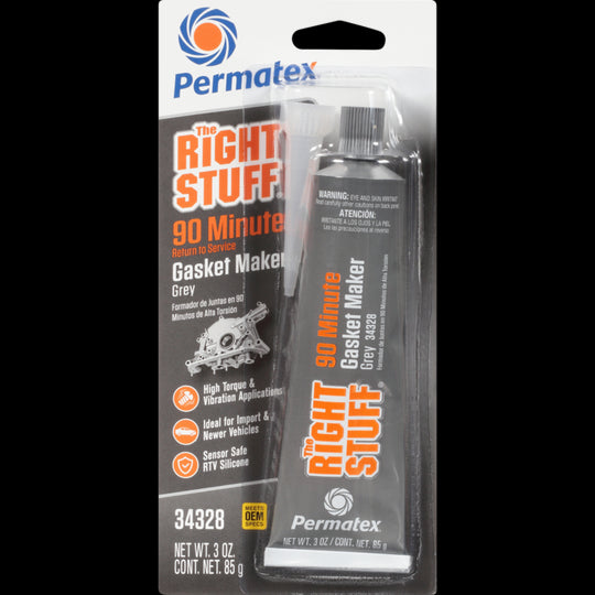 30872 Permatex The Right Stuff Grey 90 Minute Gasket Maker, 3 OZ
