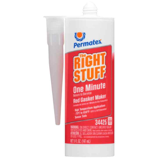 30878 Permatex The Right Stuff Red 1 Minute Gasket Maker, 5 OZ