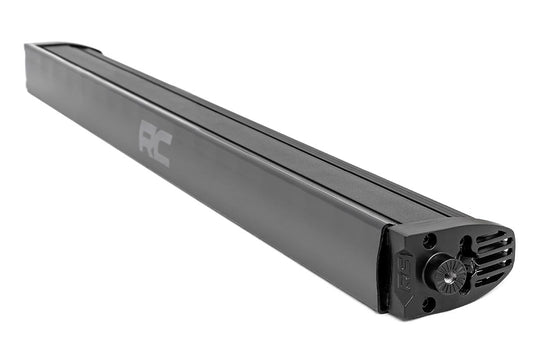 70730BLDRL Black Series LED Light Bar - Cool White DRL - 30 Inch - Single Row Rough Country Canada