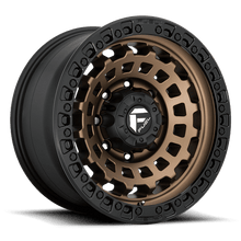 Load image into Gallery viewer, D63418901850 - Fuel Off-Road D634 Zephyr 18X9 8X180 ET 1mm Matte Bronze Black Bead Ring - Fuel Off-Road Wheels Canada