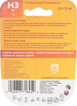 Load image into Gallery viewer, H3B1 Philips Standard Headlight H16 - Standard - Single Blister Pack Philips Bulbs