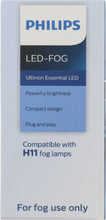 Load image into Gallery viewer, H11UEFLED Philips Untinon Essential - Ultinon Essential LED Fog Philips Bulbs