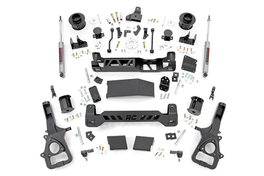 34430A 5 Inch Lift Kit - 22XL - Air Ride - Ram 1500 4WD (2019-2023) Rough Country Canada