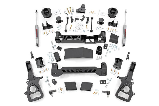 33830A 5 Inch Lift Kit - Air Ride - Ram 1500 4WD (2019-2023) Rough Country Canada