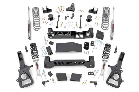 33931 6 Inch Lift Kit - 22XL - N3 Struts - Dual Rate Coils - Ram 1500 (19-23) Rough Country Canada