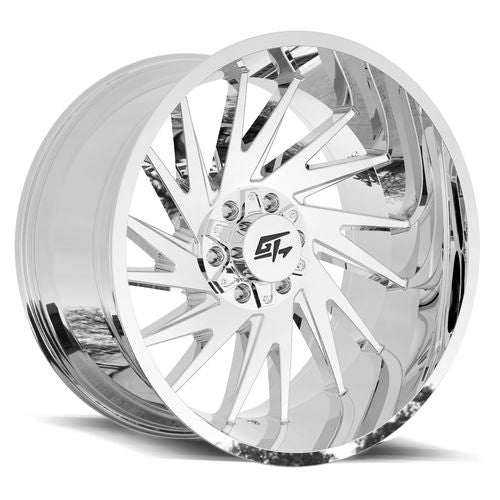 GT117241482123 - GT Offroad Tomahawk 24X14 8X180 / 8X165.1 -76mm Chrome - GT Offroad Wheels Canada