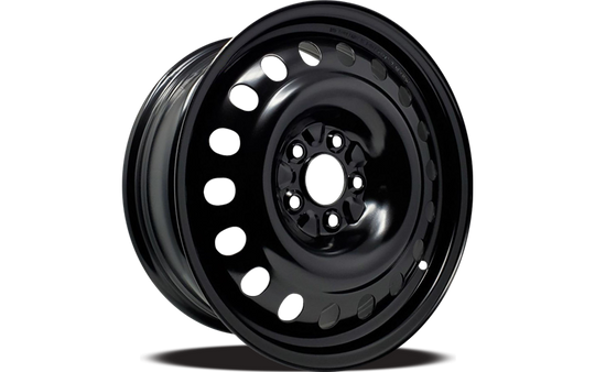 340001 - DTD Steel Wheels 13X5 4X100 46mm Black - DTD Wheels Canada