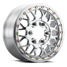 Load image into Gallery viewer, 346BL151136P55 - Vision 346 Storm 15X10 4X136 0mm Polished Beadlock - Vision Wheels Canada