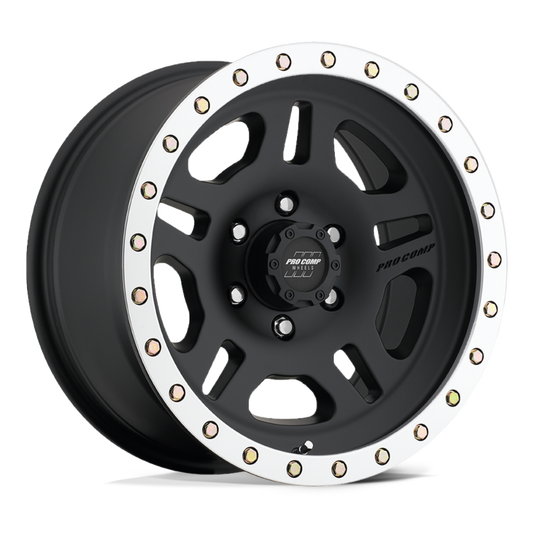 PXA5129-78583 - Pro Comp PA29 La Paz 17X8.5 6X139.7 0mm Satin Black Machined - Pro Comp Wheels Canada