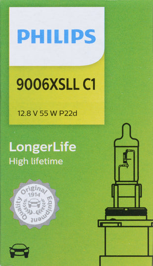 9006XSLLC1 Philips LongerLife Bulb 9006XSLL - LongerLife - Single Commercial Pack Philips Bulbs