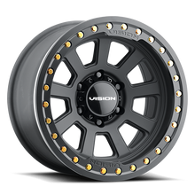 Load image into Gallery viewer, 350-8983SB12 - Vision 350 OJOS 18X9 6X139.7 12mm Satin Black - Vision Wheels Canada
