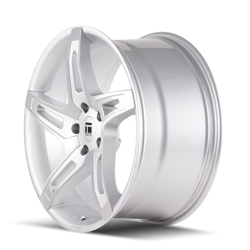 3504-2945SB35 - Touren TF04 20X9 5X112 35mm Brushed Silver - Touren Wheels Canada