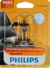 Load image into Gallery viewer, 9003B1 Philips Standard Headlight 9003 - Standard - Single Blister Pack Philips Bulbs
