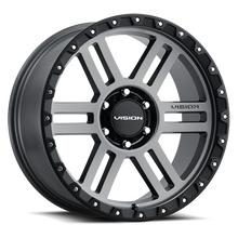 Load image into Gallery viewer, 354-8970SGBL12 - Vision 354 MANX 2 18X9 8X170 12mm Satin Grey - Vision Wheels Canada