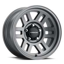 Load image into Gallery viewer, 355-5765SG-12 - Vision 355 M2 Overland 15X7.5 5X114.3 -12mm Satin Grey - Vision Wheels Canada