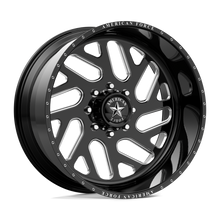 Load image into Gallery viewer, AFTPG41D22-5-20 - American Force AFW Rook 24X14 8X165.1 -73mm Gloss Black Mill-Mach - American Force Wheels Canada