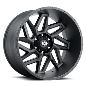 361-22481SB-76 - Vision 361 Spyder 22X14 8X165.1 -76mm Satin Black - Vision Wheels Canada