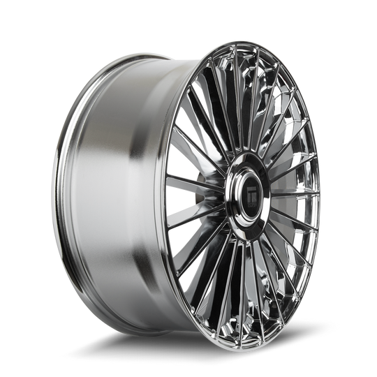 3610-26137C25 - Touren TR10 26X10 6X135 / 6X139.7 ET 25mm Chrome - Touren Wheels Canada