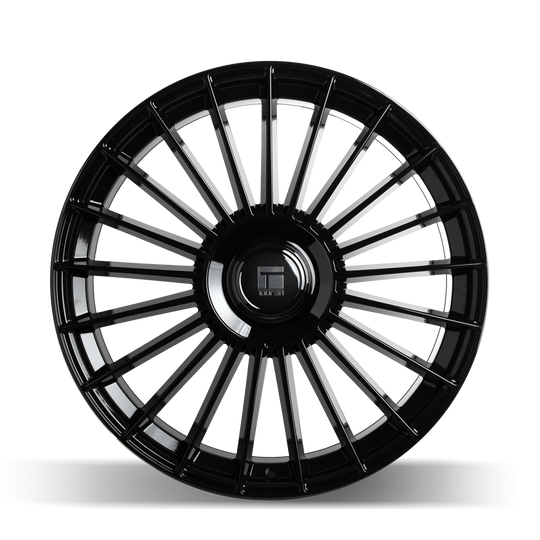 3610-24109GB35 - Touren TR10 24X10 5X112 / 5X120 ET 35mm Gloss Black - Touren Wheels Canada