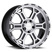 Load image into Gallery viewer, 372-7885MF15 - Vision 372 Raptor 17X8 5X139.7 15mm Gloss Black Mirror Machined Face and Lip - Vision Wheels Canada