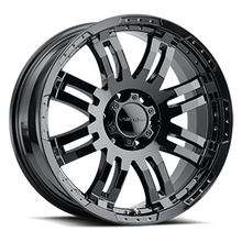 Charger l'image dans la galerie, 375-2985GB18 - Vision 375 Warrior 20X9 5X139.7 18mm Gloss Black - Vision Wheels Canada