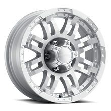 Charger l'image dans la galerie, 375VTH5673MPS0 - Vision 375 Warrior 15X6 5X127 0mm Marine Paint Silver - Vision Wheels Canada