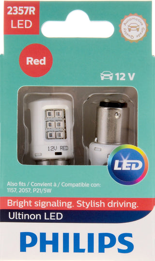 2357RLED Philips Ultinon LED 2357RLED - Ultinon LED - Red Philips Bulbs
