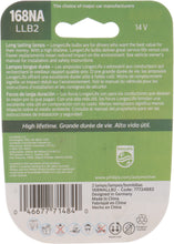 Load image into Gallery viewer, 168NALLB2 Philips LongerLife Miniature 168LL - LongerLife - Twin Blister Pack Philips Bulbs