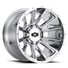 Load image into Gallery viewer, 391A2907C10 - Vision 391 Rebel 20X9 5X127 / 5X114.3 10mm Chrome - Vision Wheels Canada