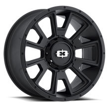Charger l'image dans la galerie, 391A2907SB10 - Vision 391 Rebel 20X9 5X114.3 / 5X127 10mm Satin Black - Vision Wheels Canada