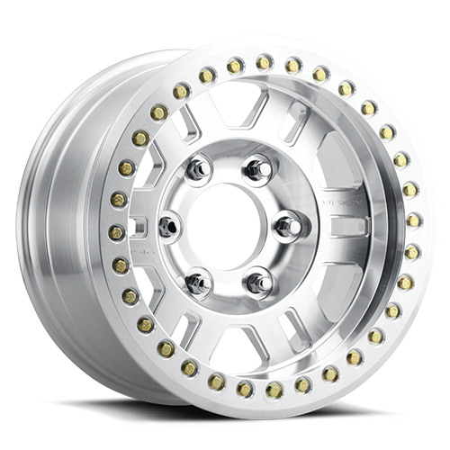 398BLZ7983UMFMR-44 - Vision 398 MANX Beadlock 17X9.5 6X139.7 -44mm Machined - Vision Wheels Canada