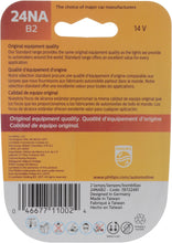 Load image into Gallery viewer, 24NAB2 Philips Standard Miniature 24NA - Standard - Twin Blister Pack Philips Bulbs