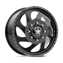 Charger l'image dans la galerie, AFDCDB05141-5-20 - American Force AFW Slab 22X8.25 8X200 168mm Gloss Black Milled - American Force Wheels Canada